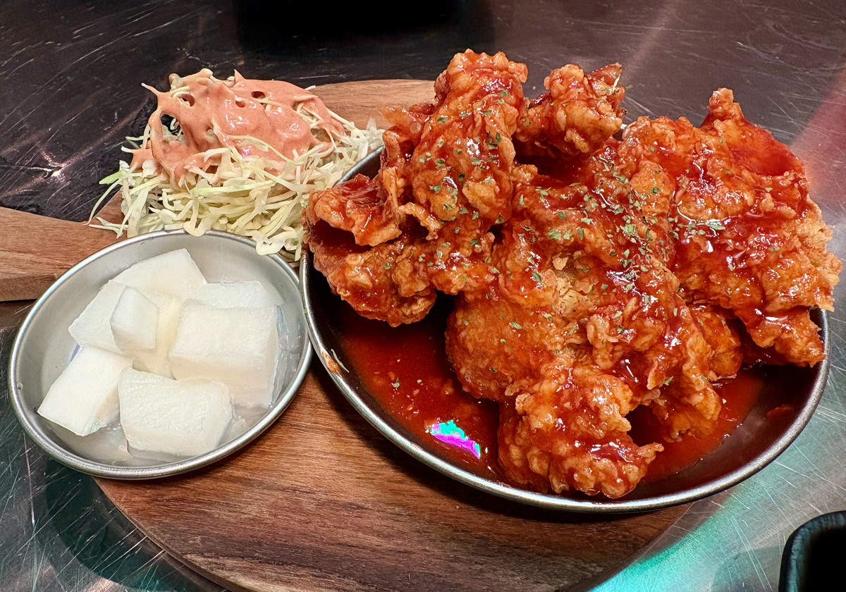 COCOYA 2号店のヤンニョムチキン