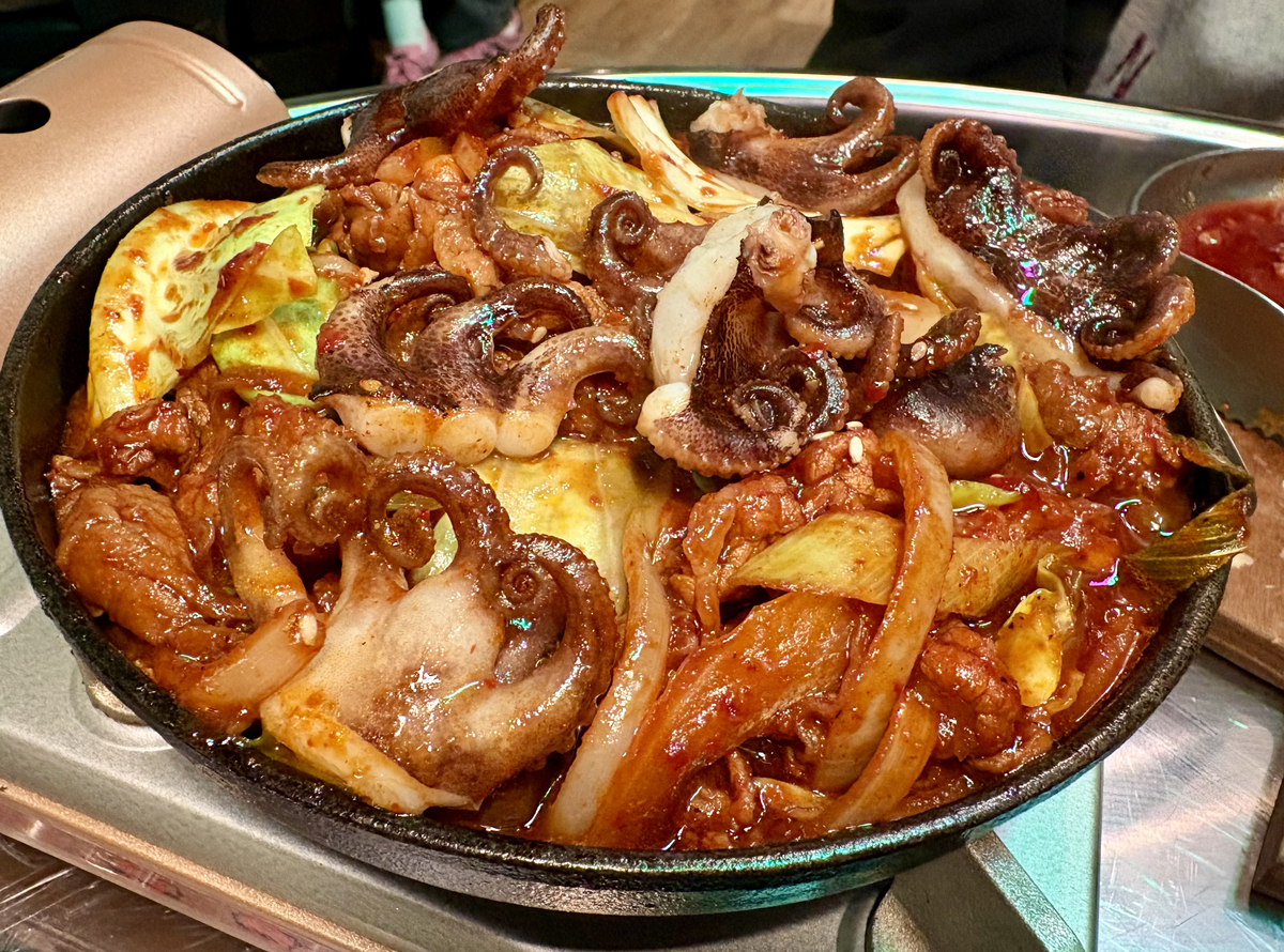 COCOYA 2号店のイイダコ炒め