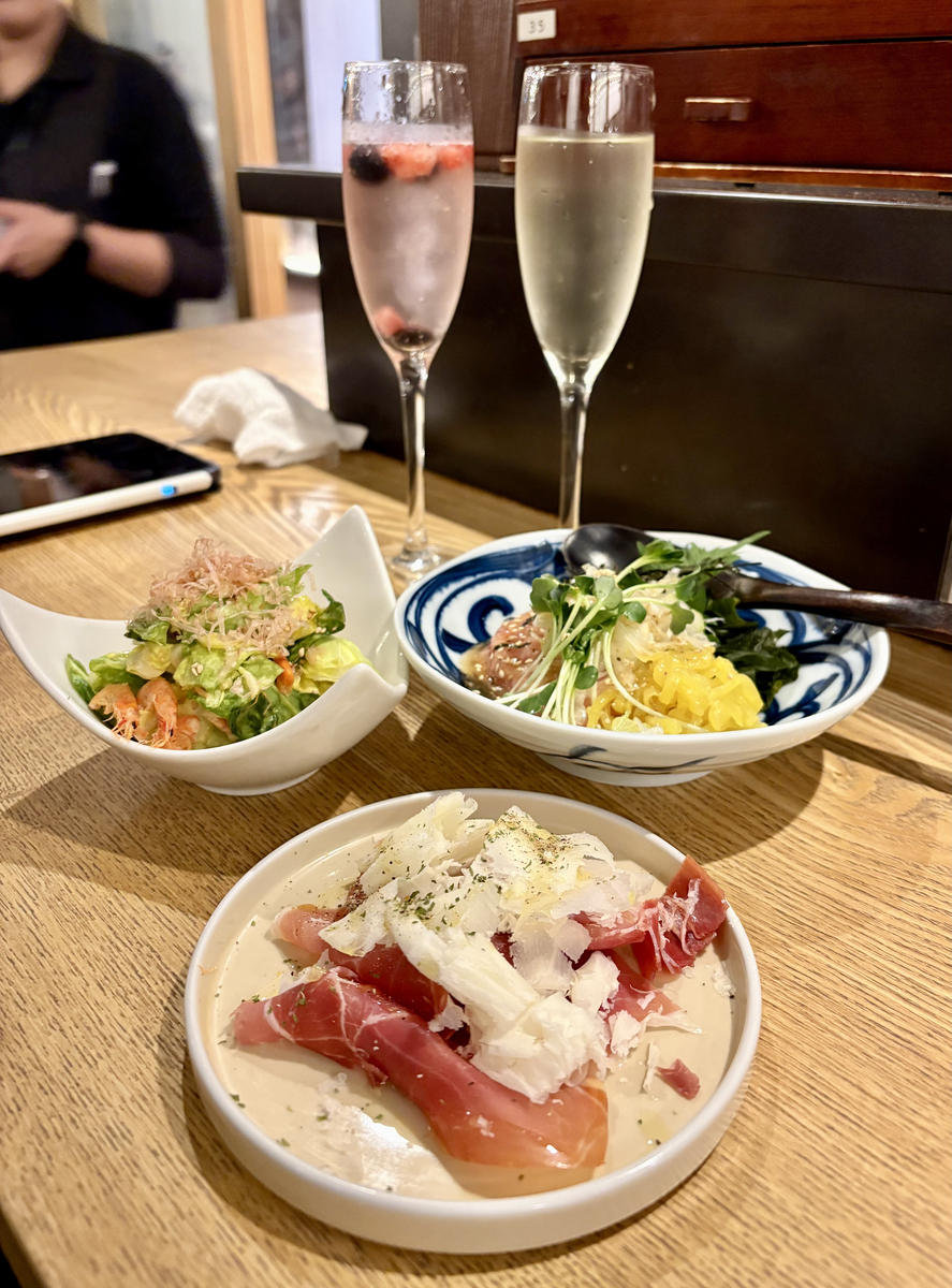 天ぷら天寅 ミッドタウン日比谷店の前菜