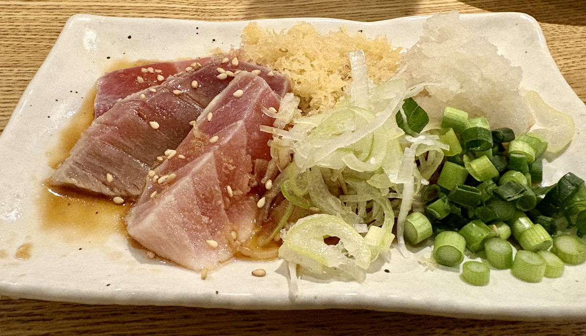 天ぷら天寅 ミッドタウン日比谷店の油しゃぶ刺し