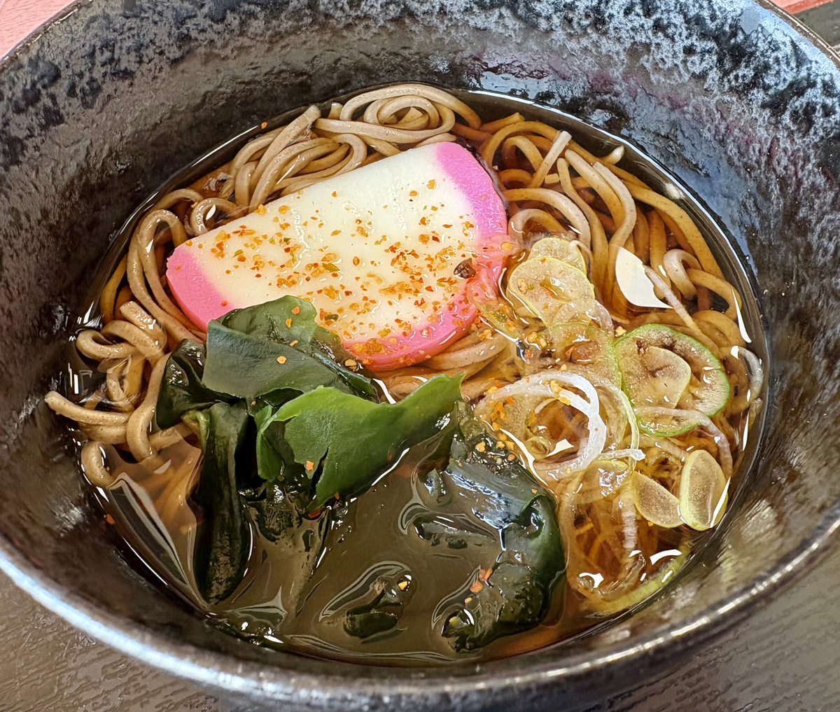 あそう温泉 白帆の湯の半そば