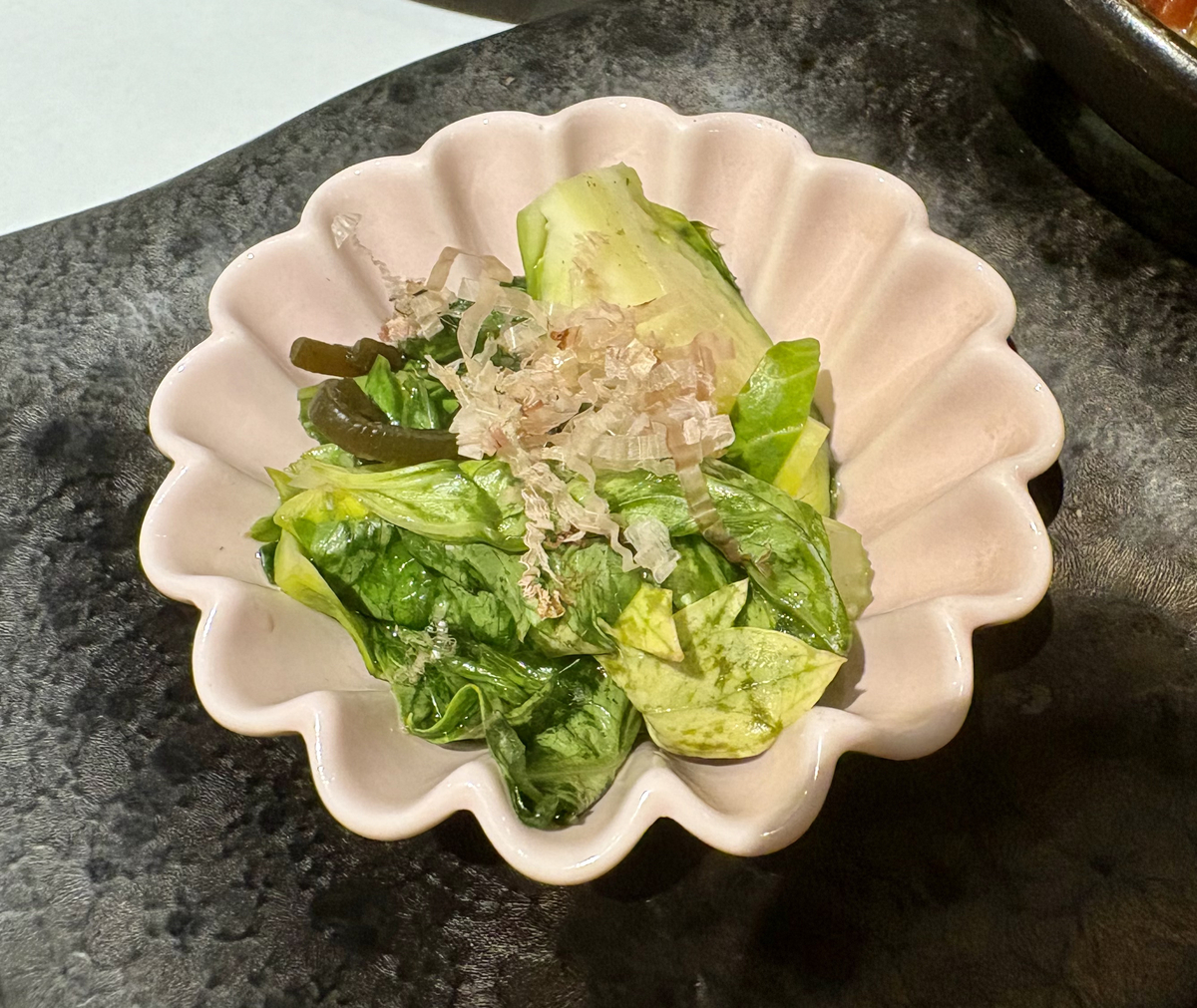 焼鳥 鳥美庵 新宿本店の前菜3種盛り合わせ