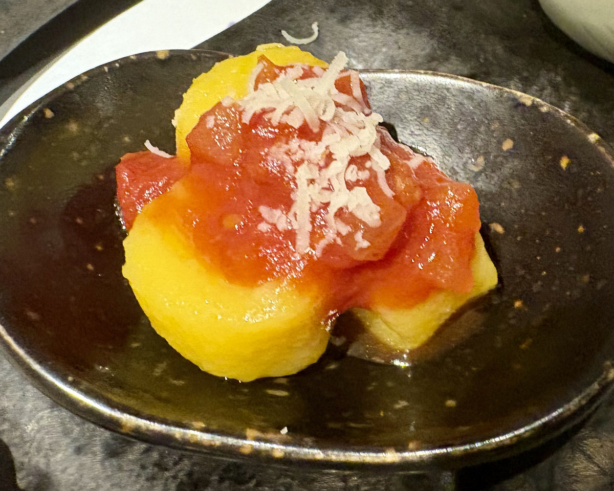 焼鳥 鳥美庵 新宿本店の前菜3種盛り合わせ