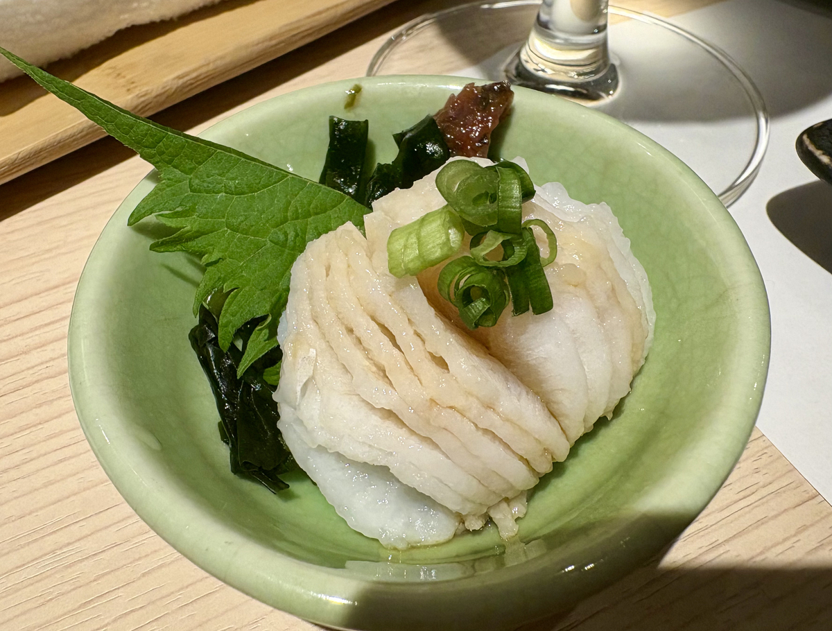焼鳥 鳥美庵 新宿本店の鱧