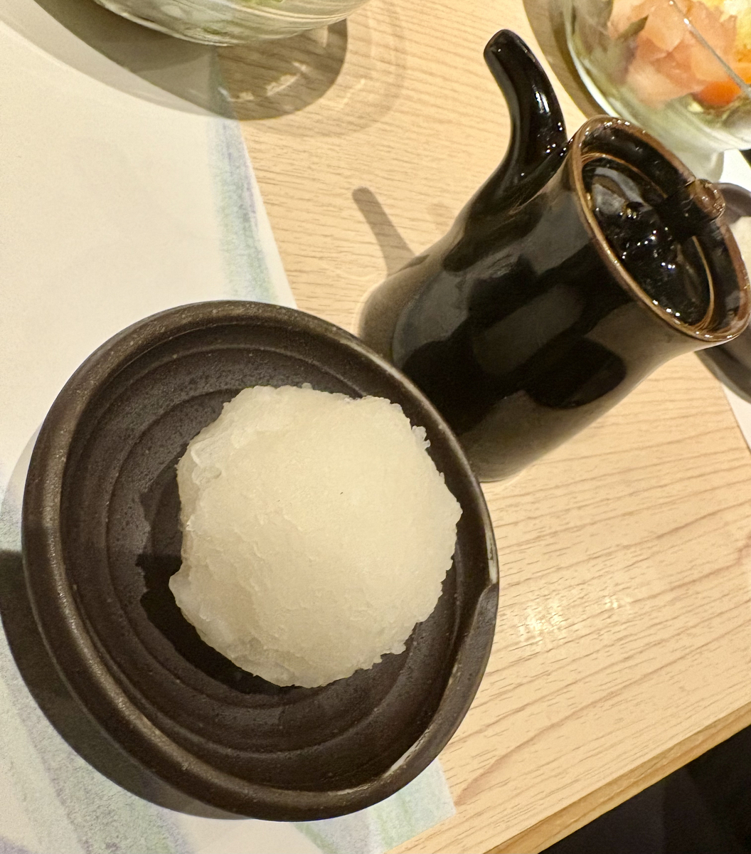 焼鳥 鳥美庵 新宿本店の大根おろし