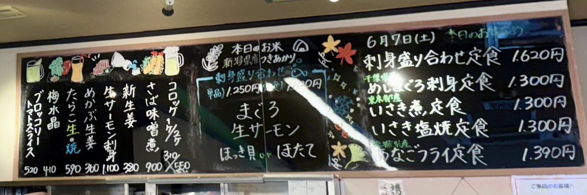 巣鴨ときわ食堂 庚申塚店のメニュー