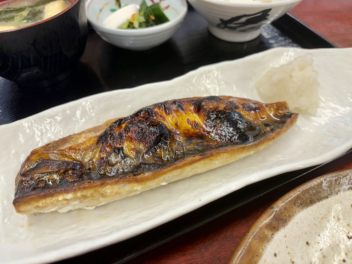 巣鴨ときわ食堂 庚申塚店のさばの塩焼き定食