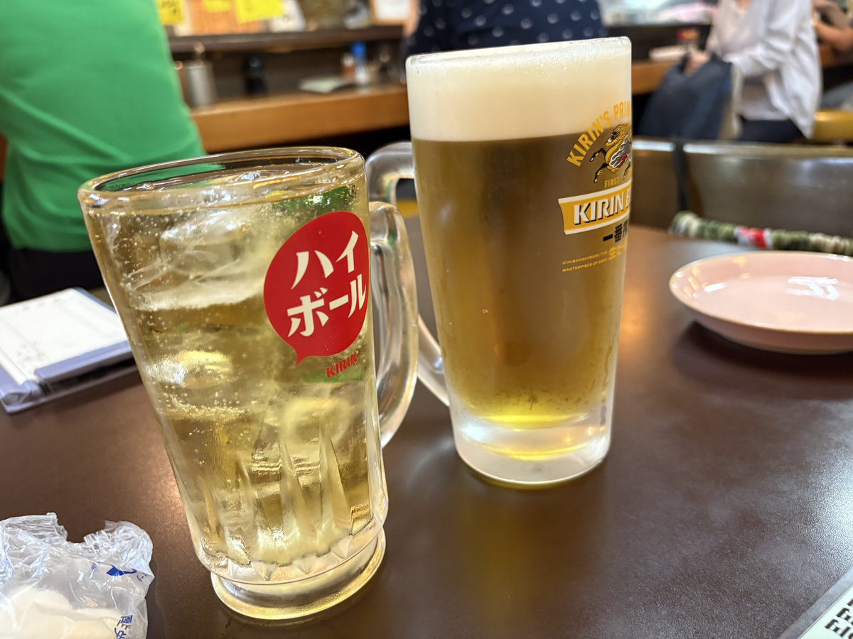 安兵衛のドリンク