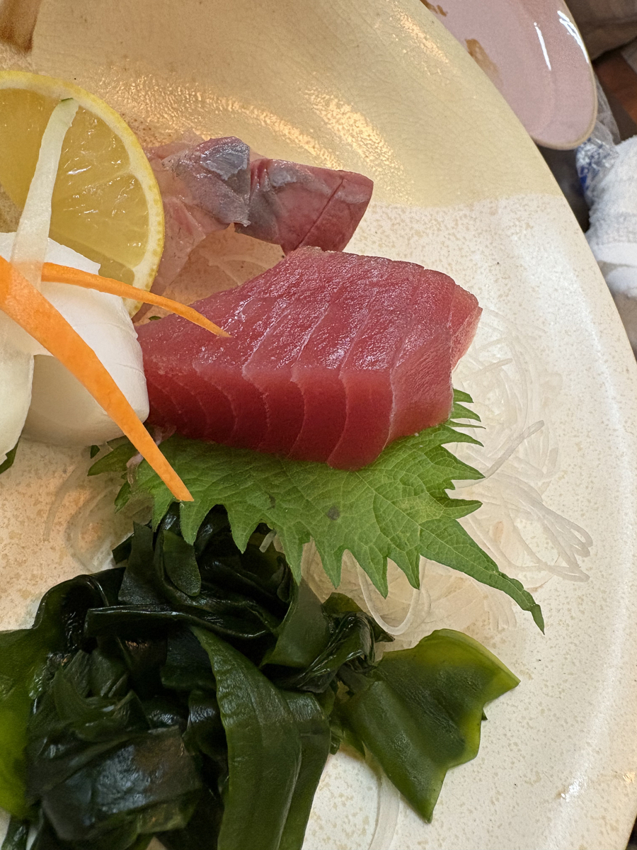 安兵衛の刺身盛り合わせ