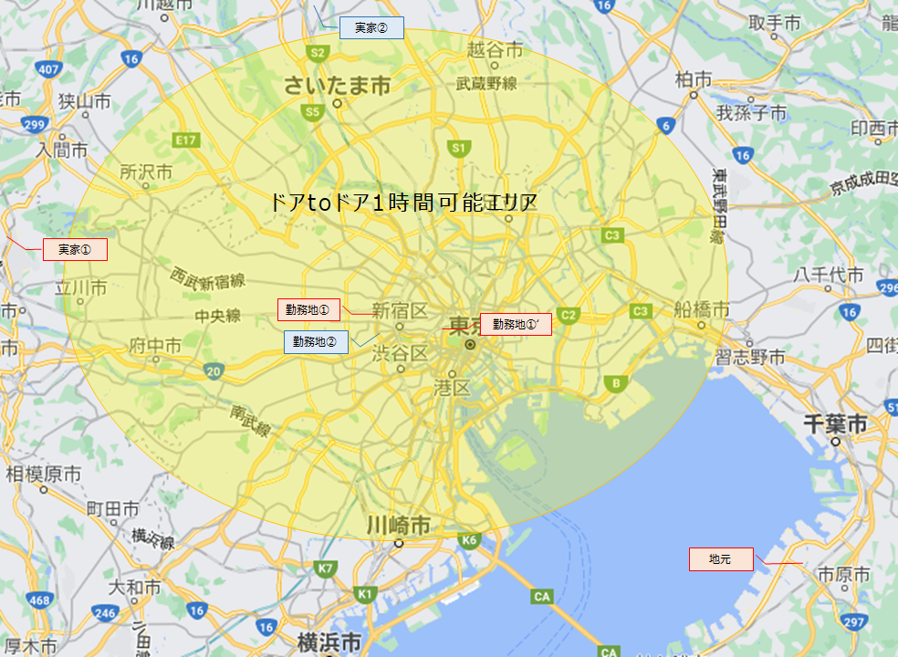 エリア選定（地縁のない埼玉を選んだワケその①）