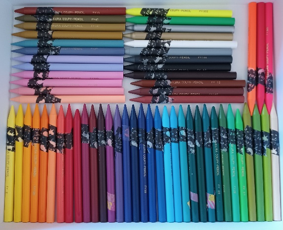 サクラクーピーペンシル 60色