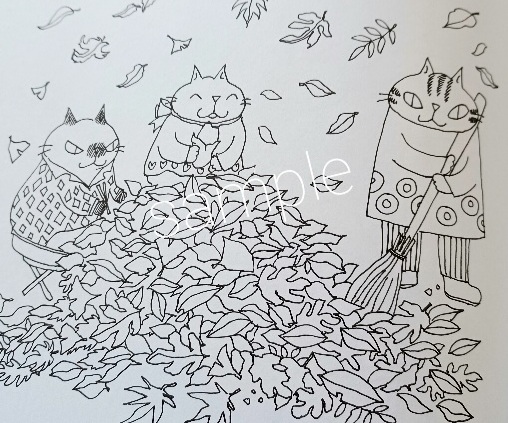 希少　きまぐれ猫ちゃんズの花紀行　ぬりえBOOK　塗り絵　ねこ　ネコ ぬりえBOOKきまぐれ猫ちゃんズの花紀行』（コスミック出版） | Miyuki