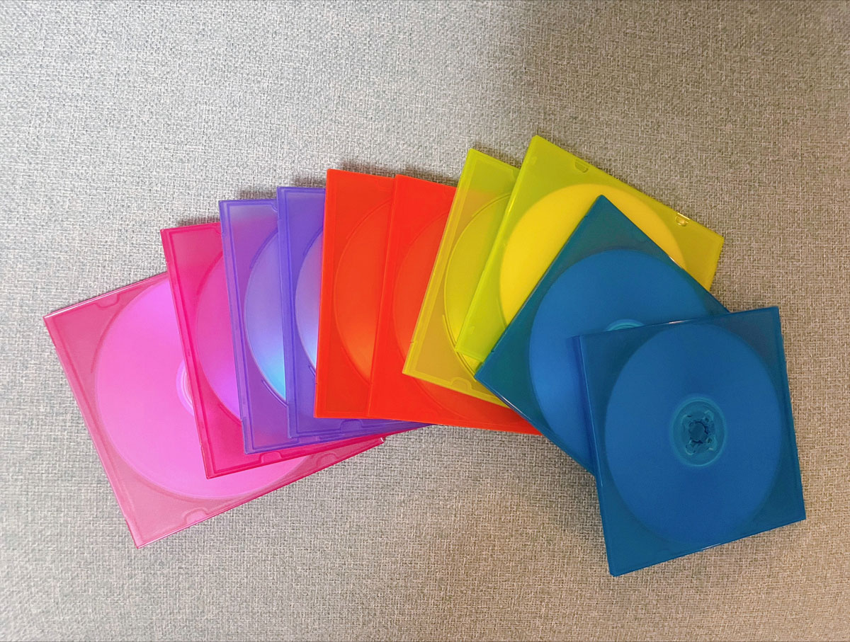 エレコム CD/DVDスリムPPケース