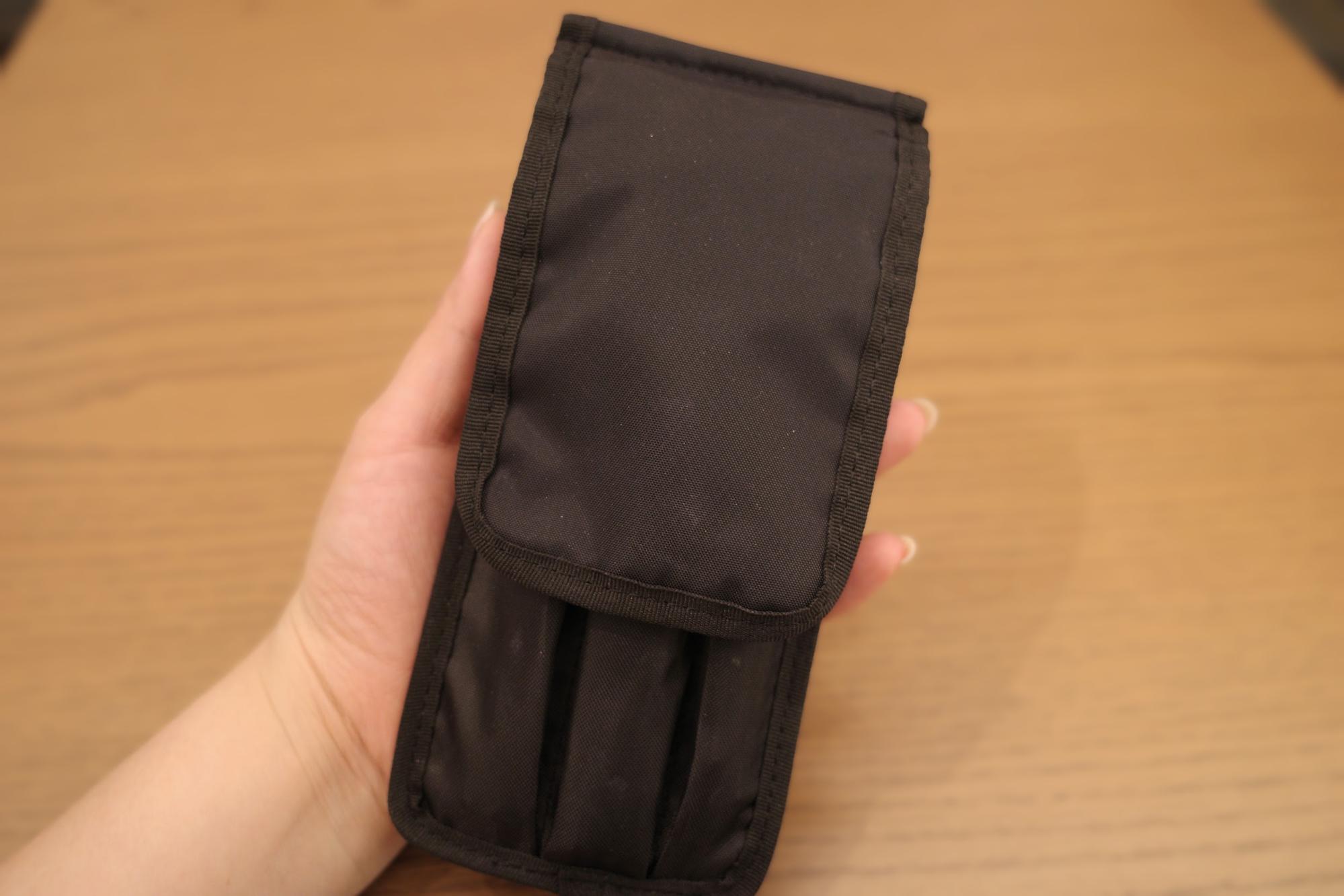 無印良品 ナイロンメイクブラシポーチ