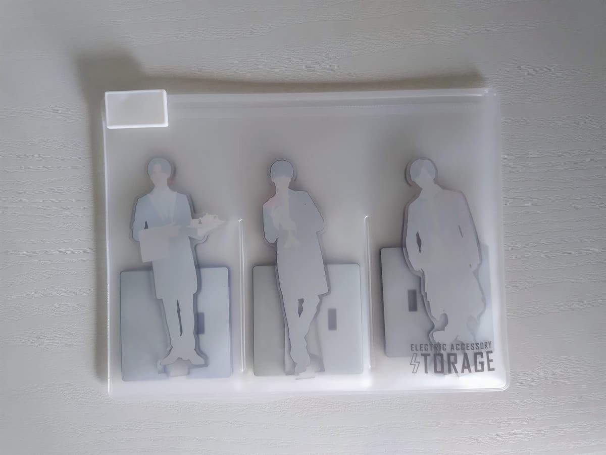 仕分けられる!EVAスライダーポーチ 3ポケット