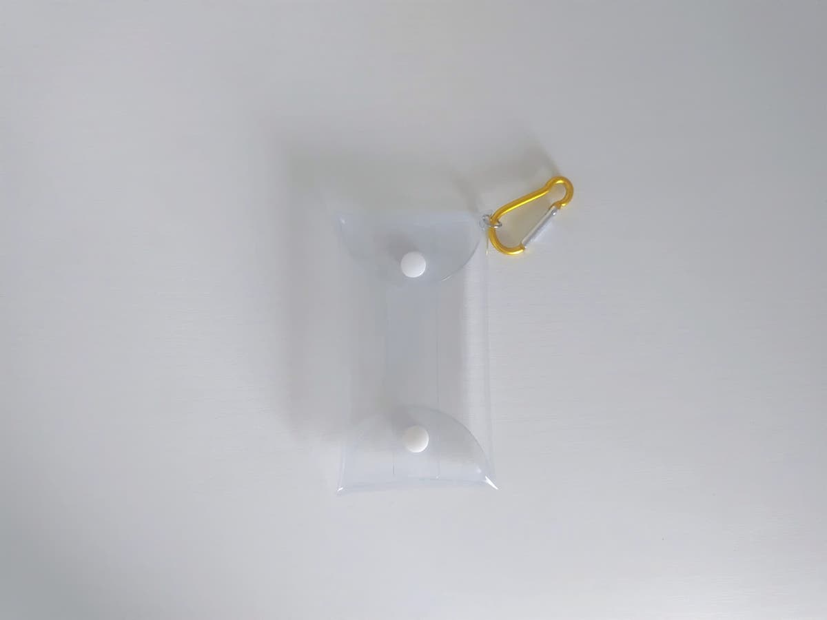 ダイソー カラビナ付アクスタケース