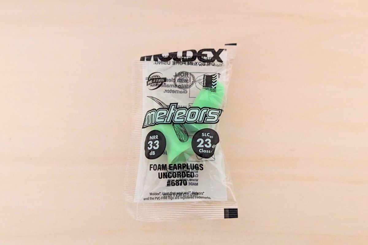 個包装に入ったモルデックス メテオ(耳栓)