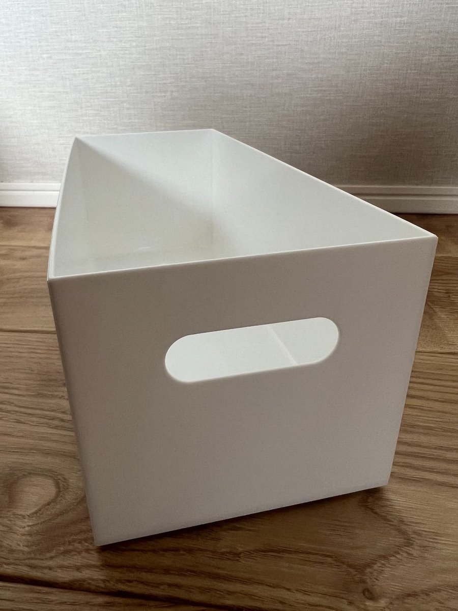 ニトリ 整理ボックス クラネ ロータイプ ホワイト