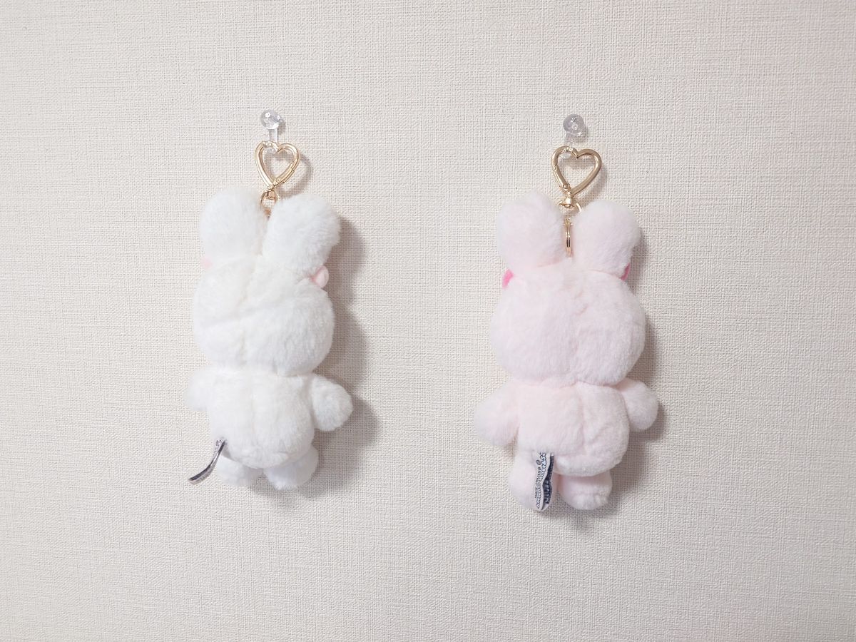 SOY’S F　ピンフックでキーホルダーを飾っている画像