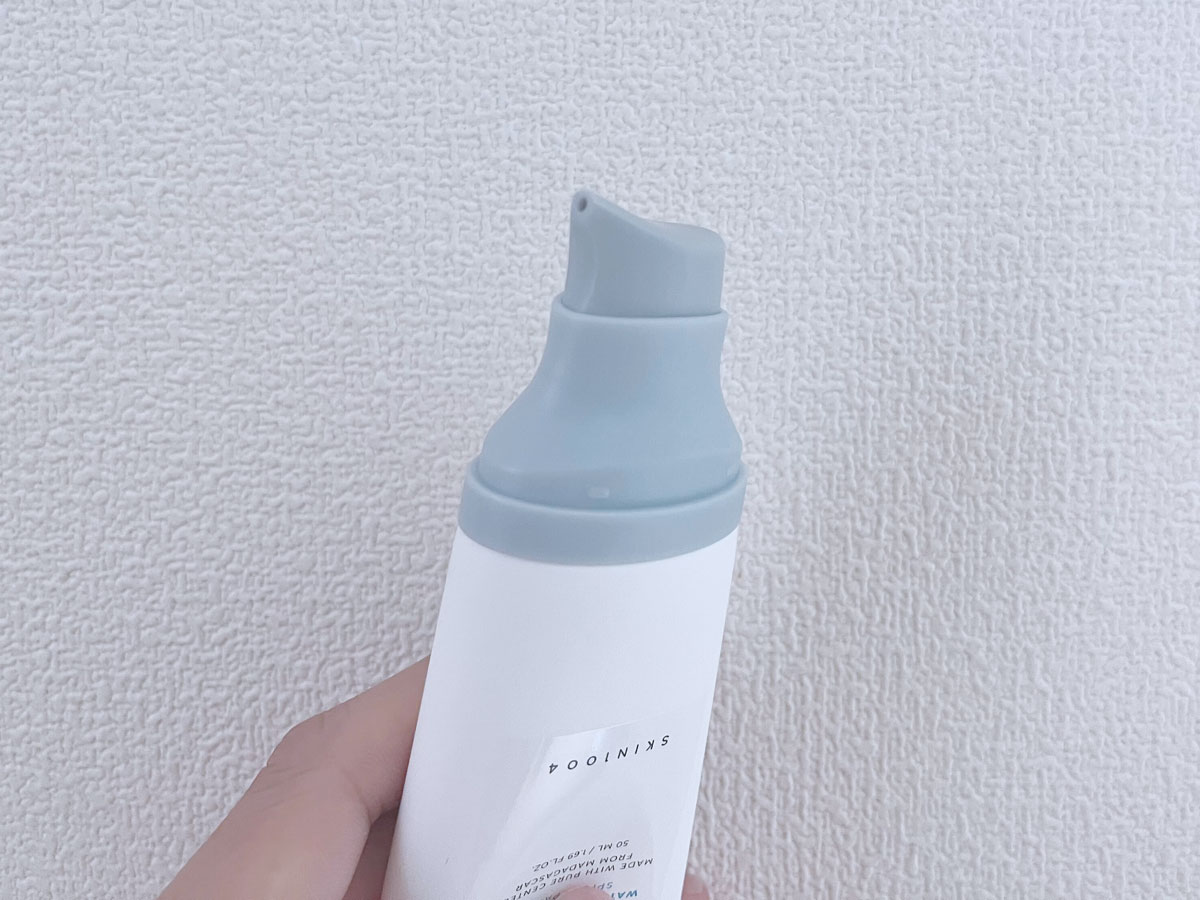 ポンプ(プッシュ)式で、適量が出しやすい