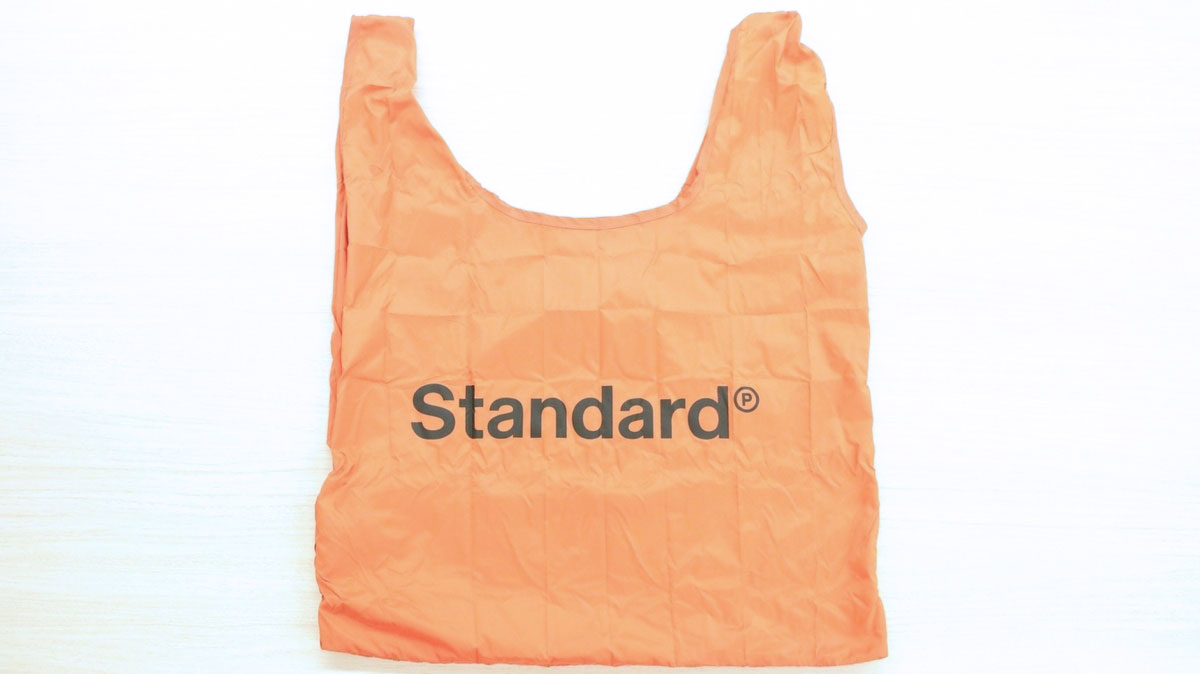 エコバッグ くしゅっとコンパクト ショートロゴ