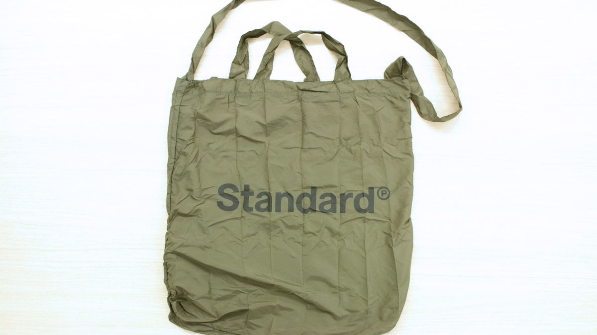 2WAYショルダーバッグ くしゅっとコンパクト ショートロゴ