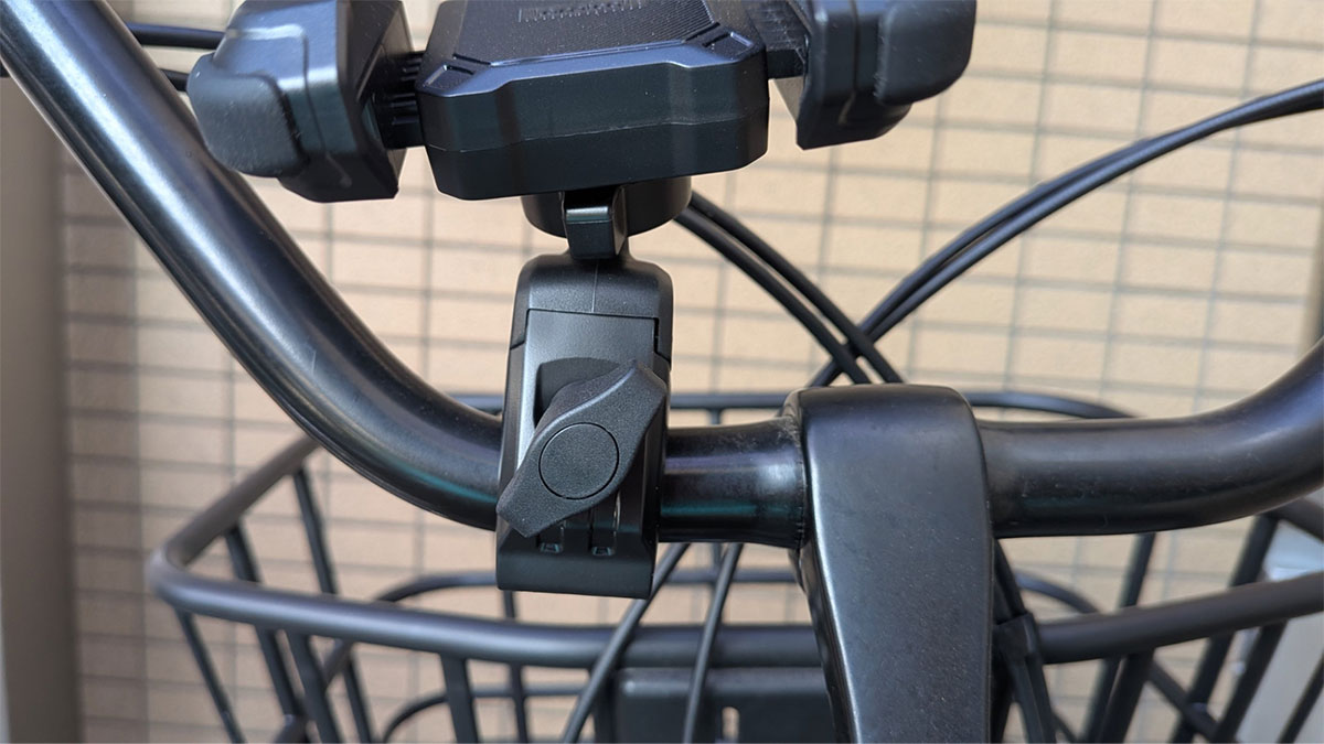 自転車用スマホホルダー