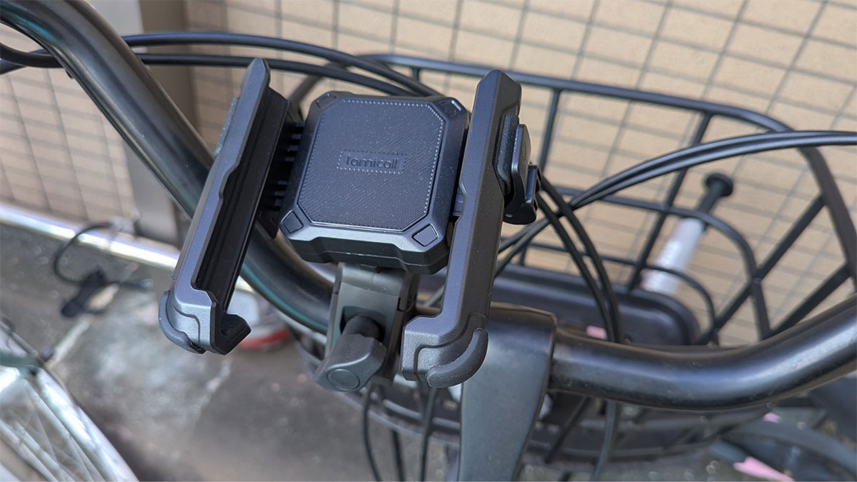 自転車用スマホホルダー