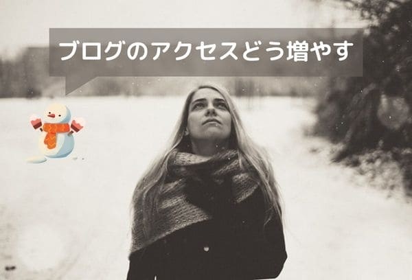 ブログのアクセスをどう増やす