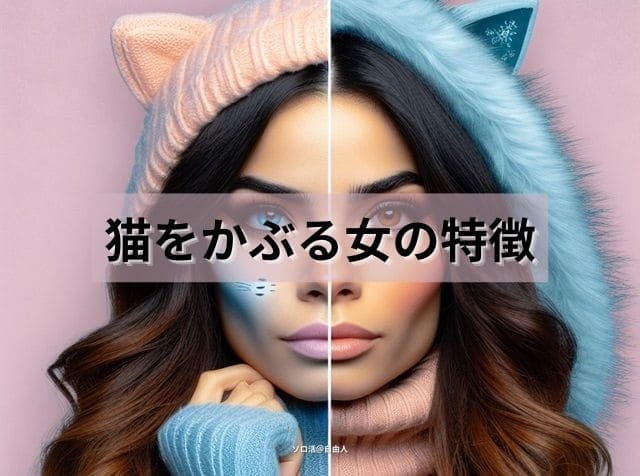 猫をかぶる女の特徴