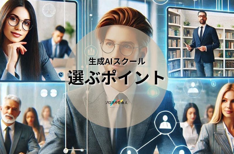 生成AIスクール 選ぶポイント