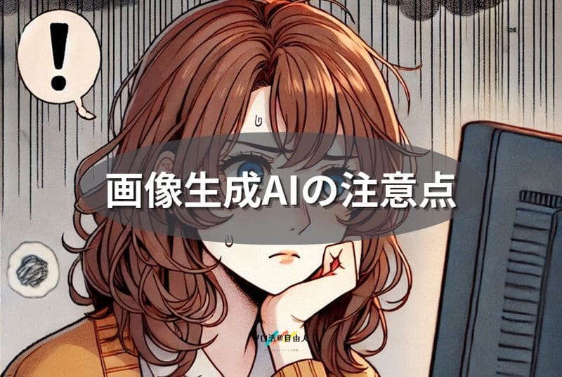 画像生成AIの注意点