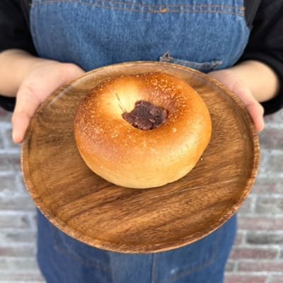 塩あんバターベーグル