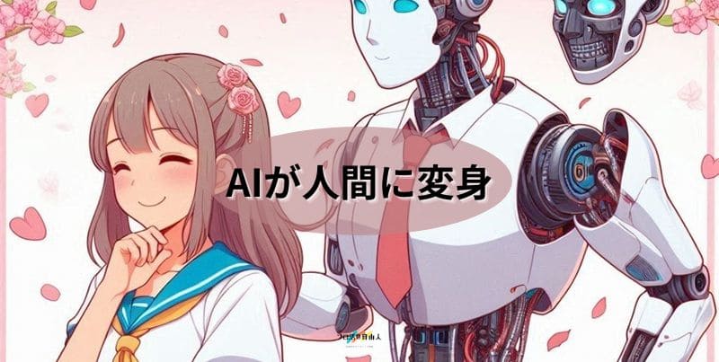 AIが人間に変身