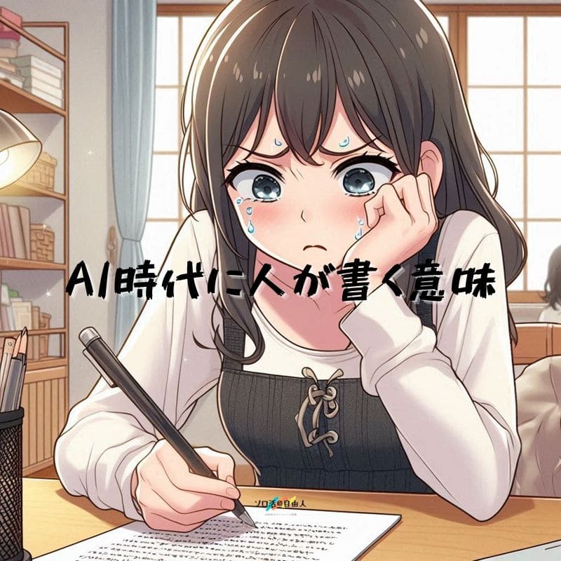 AI時代に人が書く意味