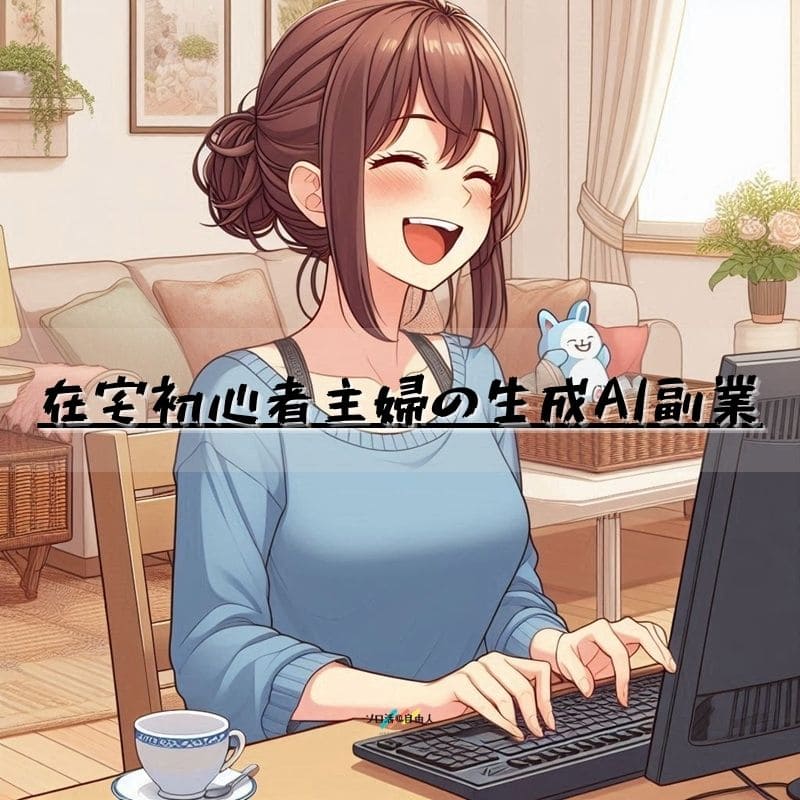 在宅初心者主婦の生成AI副業