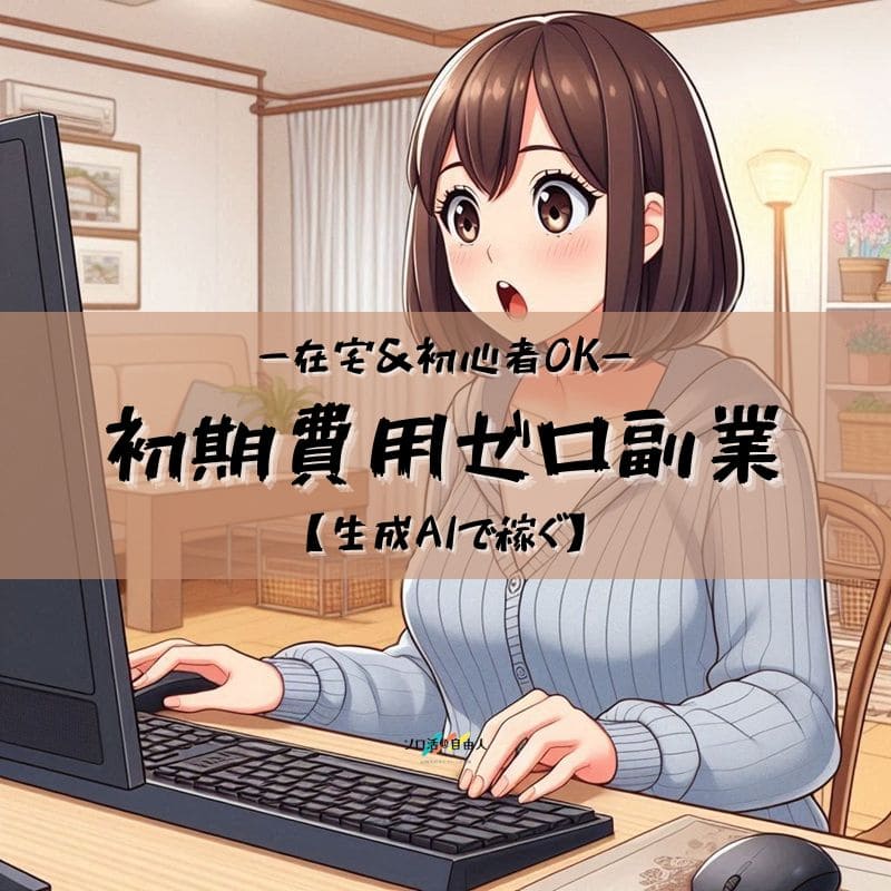 初期費用ゼロ副業