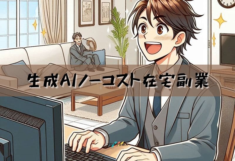 生成AIノーコスト在宅副業