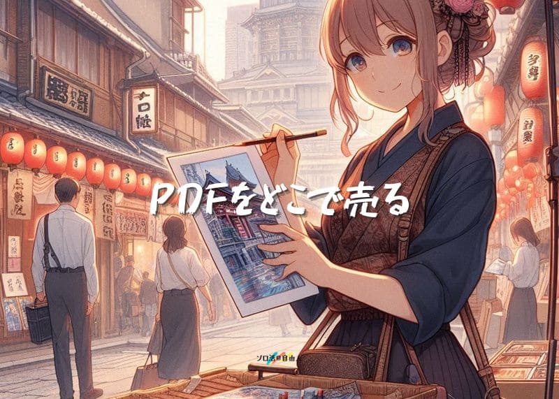 PDFをどこで売る