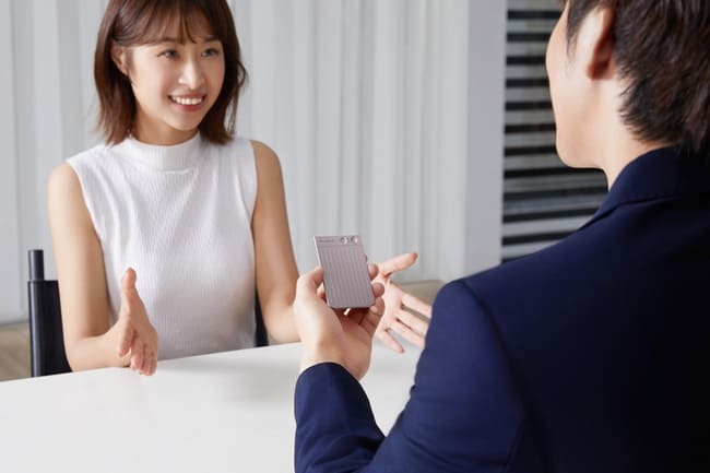 PLAUD NOTE 録音場面