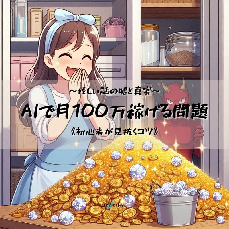 AIで月100万稼げる問題