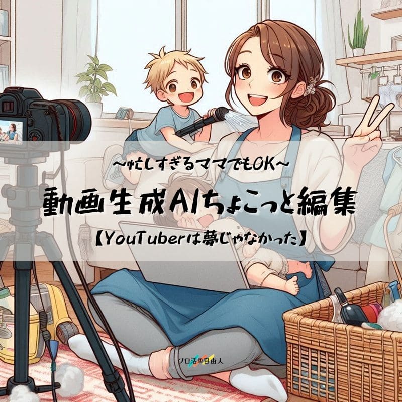 動画生成AIちょこっと編集