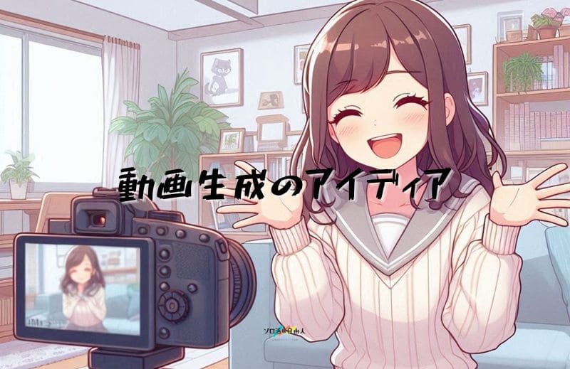 動画生成のアイディア