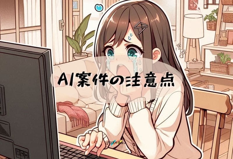 AI案件の注意点