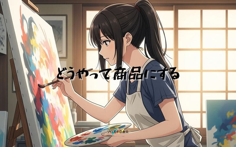どうやって商品にする