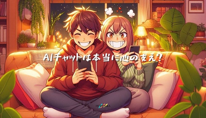 AIチャットは本当に心の支え？