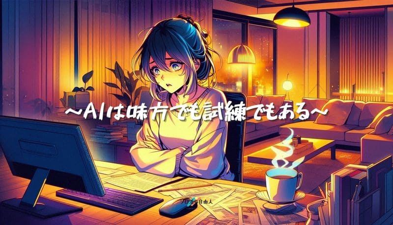 AIは味方でも試練でもある