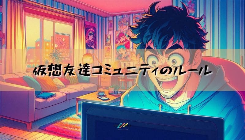 仮想友達コミュニティのルール