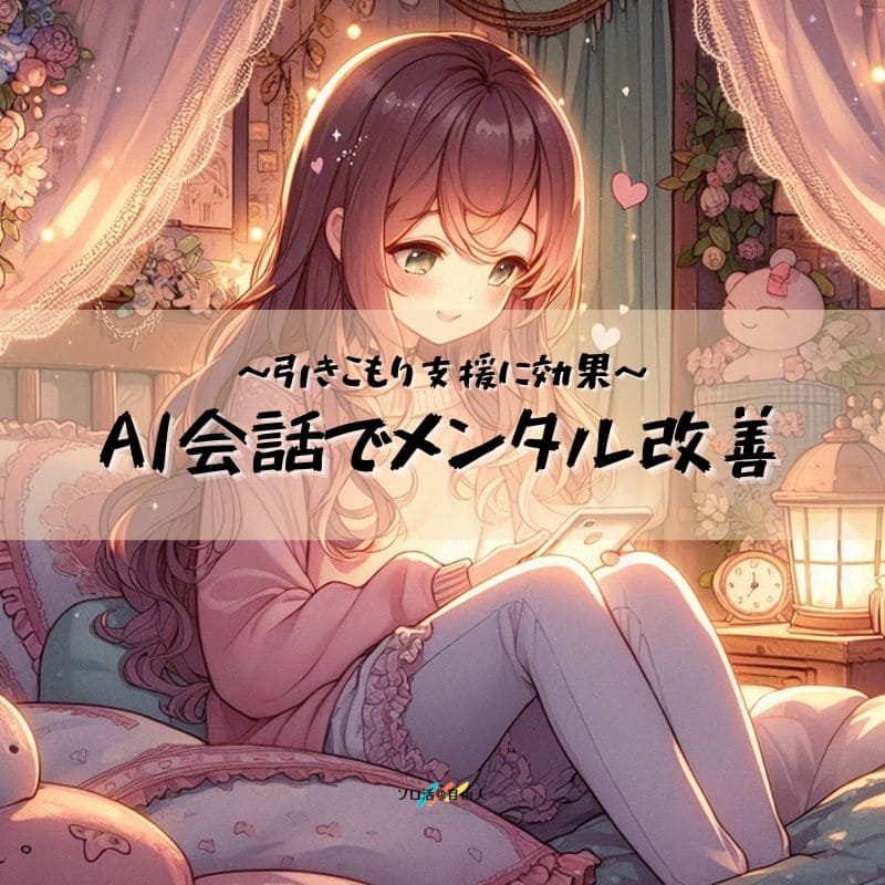 AI会話でメンタル改善