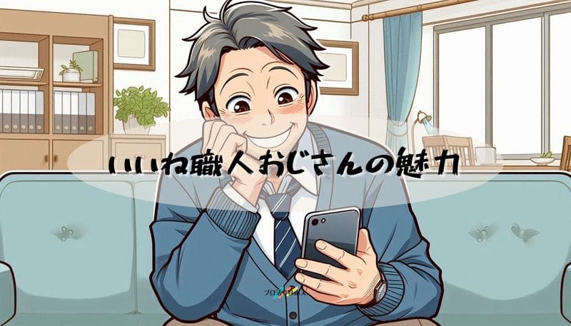 いいね職人おじさんの魅力